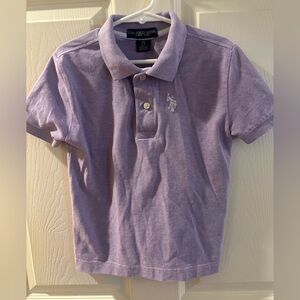 U.S. Polo Assn. Kids (4/5) Size Lavender Polo Shirt